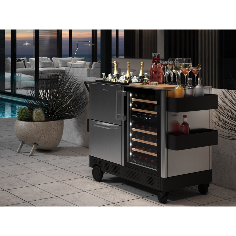 DOMETIC MOBAR 550S IN SITU DINING ROOM