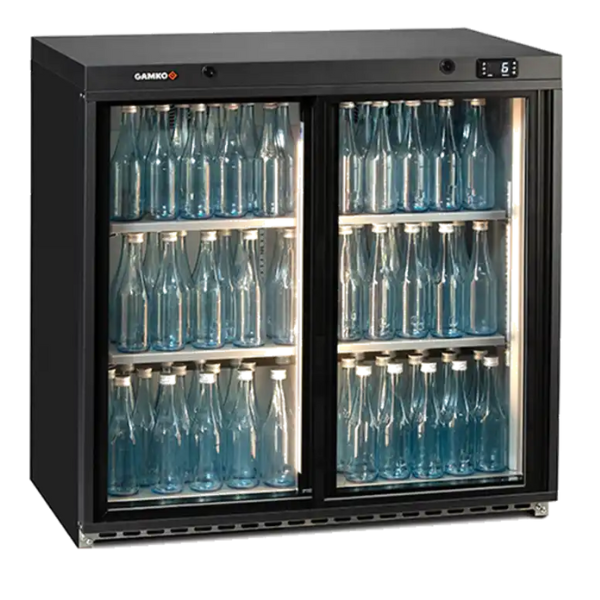 Gamko Bottle Cooler Double Door Glass