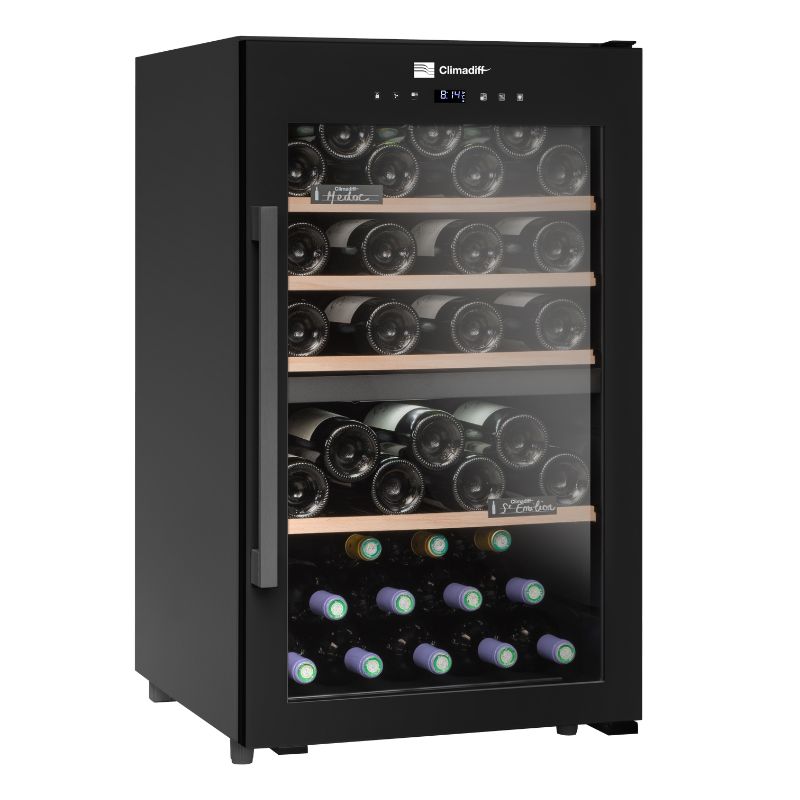 Climadiff Dual Zone Wine Cooler 56 Bottle - CLD55B1