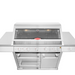 BEEFEATER 7000 PREMIUM 5 BURNER BBQ SIDE BURNER TROLLEY FULL STUDIO HIGH