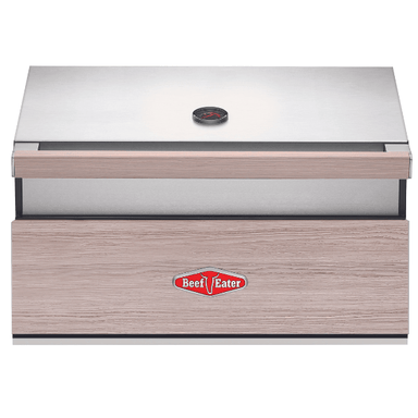 Beefeater BBQ 1500 3 Burner Built In Full Studio Straight Open Knobs