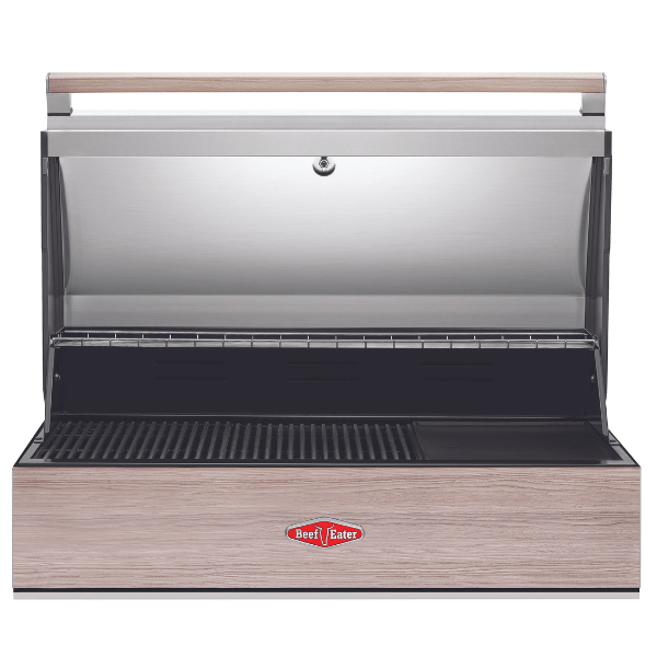 Beefeater BBQ 5 Burner Built In Full Studio Straight Open