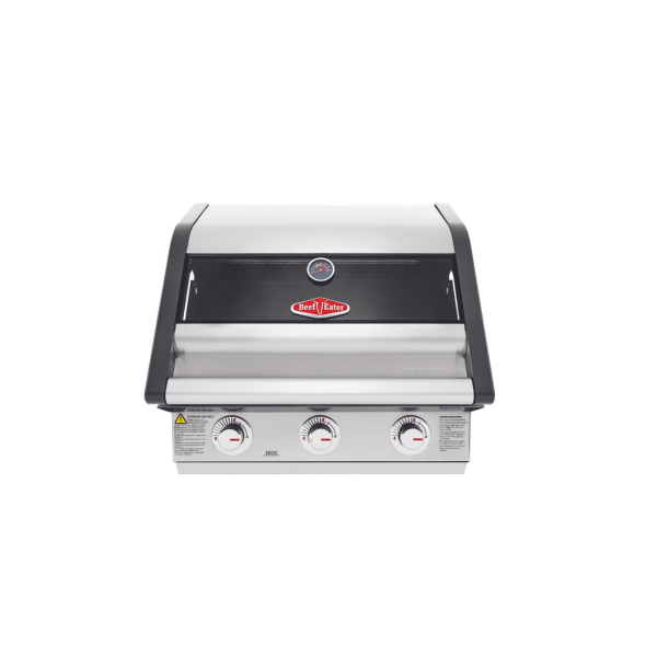 Beefeater 1600 3 Burner Built In Full Studio Closed High Silver