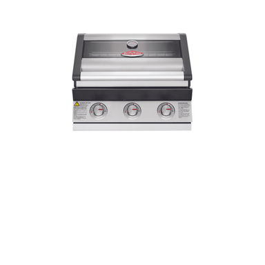 Beefeater BBQ 1600 3 Burner BBQ Built In Full Studio Closed Silver