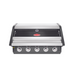 Beefeater BBQ 1600 5 Burner Built In Full Studio High Closed Black