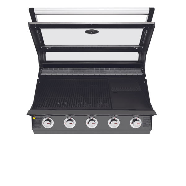 Beefeater BBQ 1600 5 Burner Built In Full Studio Open Black