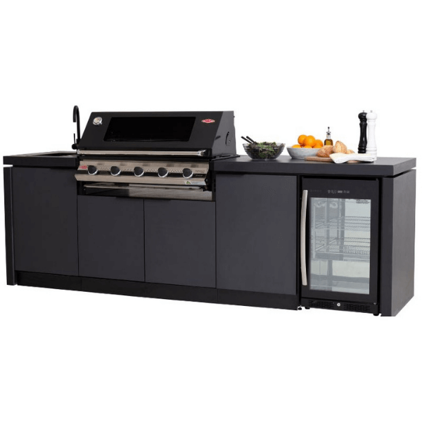 Beefeater Outdoor Kitchen Full Studio 5 Burner 3000 Food