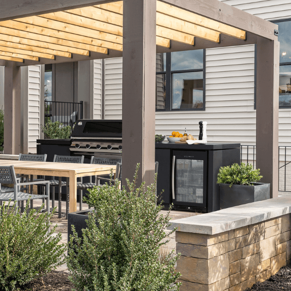 Beefeater BBQ Outdoor Kitchen Outside Wide Pergola