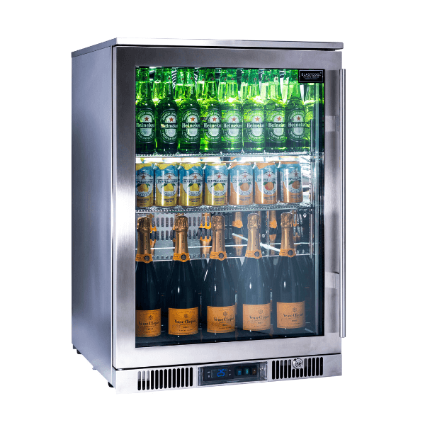 Blastcool Extremis XP1-870 Outdoor Fridge Glass Door Full Studio Bottles Cans Champagne