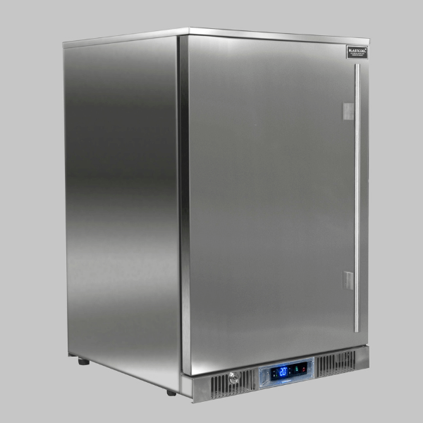 Blastcool Outdoor Fridge Glass Door Full Studio Solid Door Closed