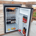 Bull Outdoor Fridge Single Door 130L Garden Open Stocked