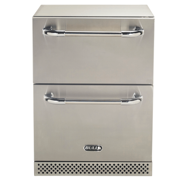 Bull Outdoor Refrigerator Double Drawer 150L Full Studio Straight