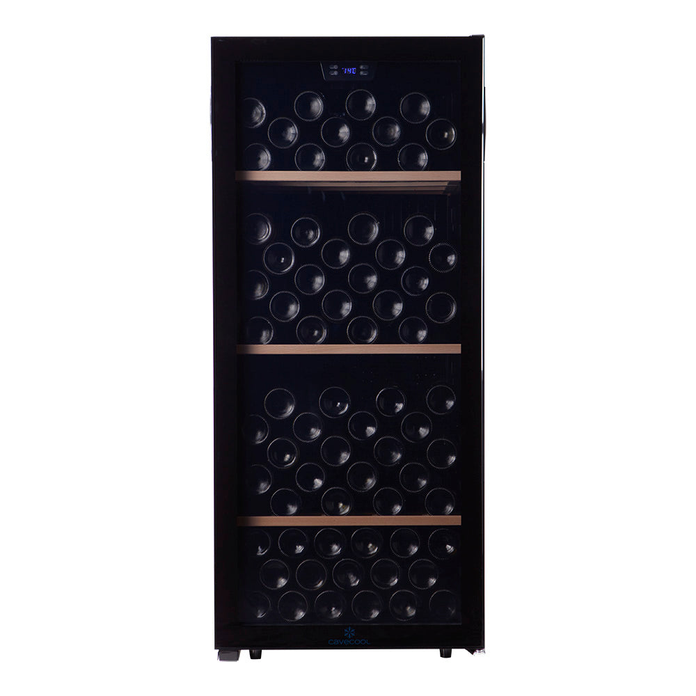 Cavecool Single Zone Chill Sapphire 122 bottles Black - CC102SB-1