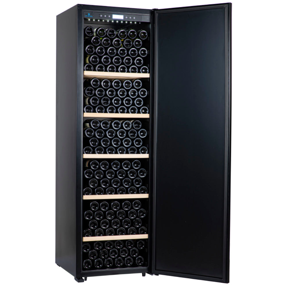 Cavecool Single Zone Passion Mica Black Solid Door 248 bottles - CC248S-SD-1