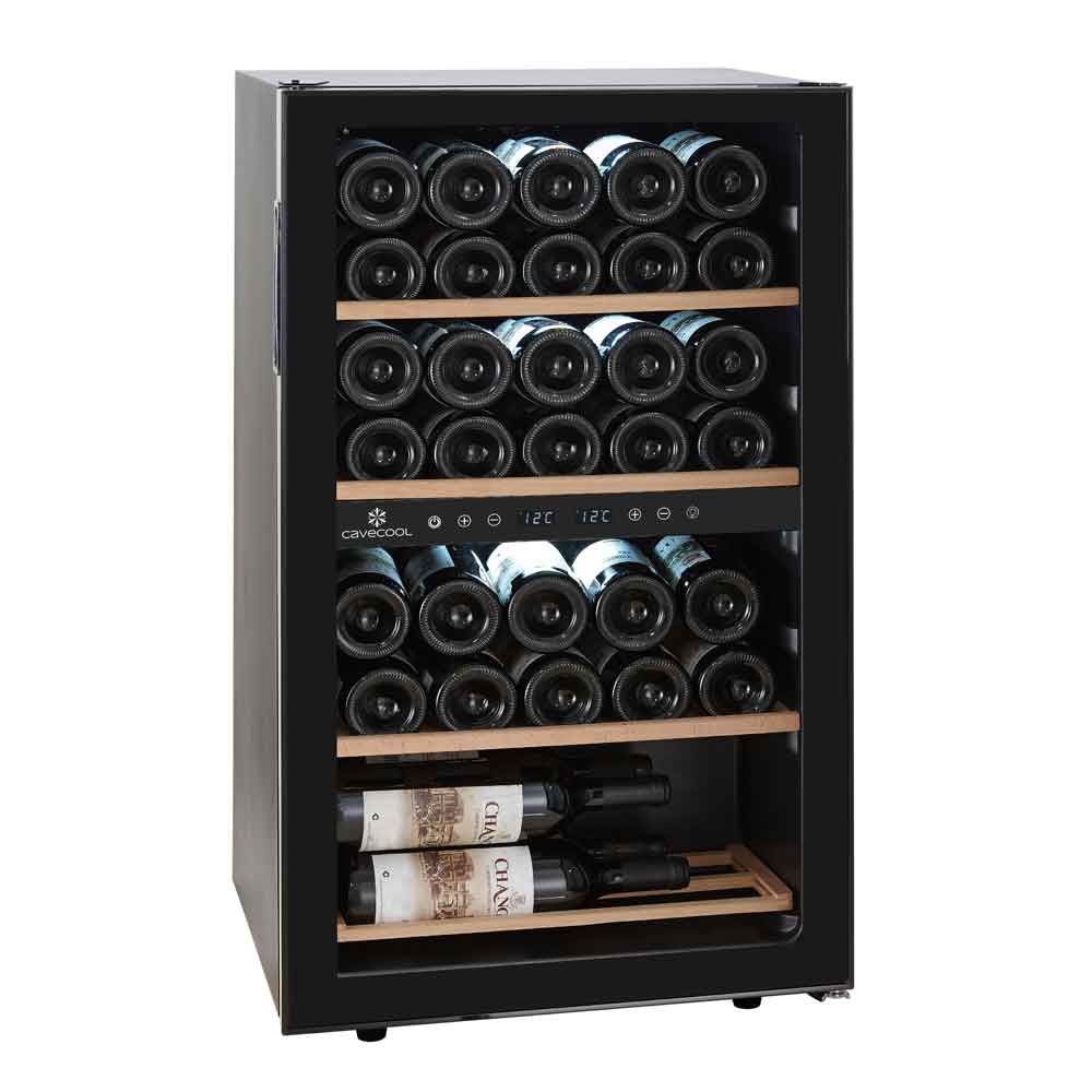 Cavecool Dual Zone Chill Ruby Black 34 bottles - CC29DB-1