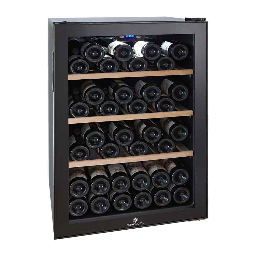 Cavecool Single zone Chill Topaz 62 bottles Black - CC62SB