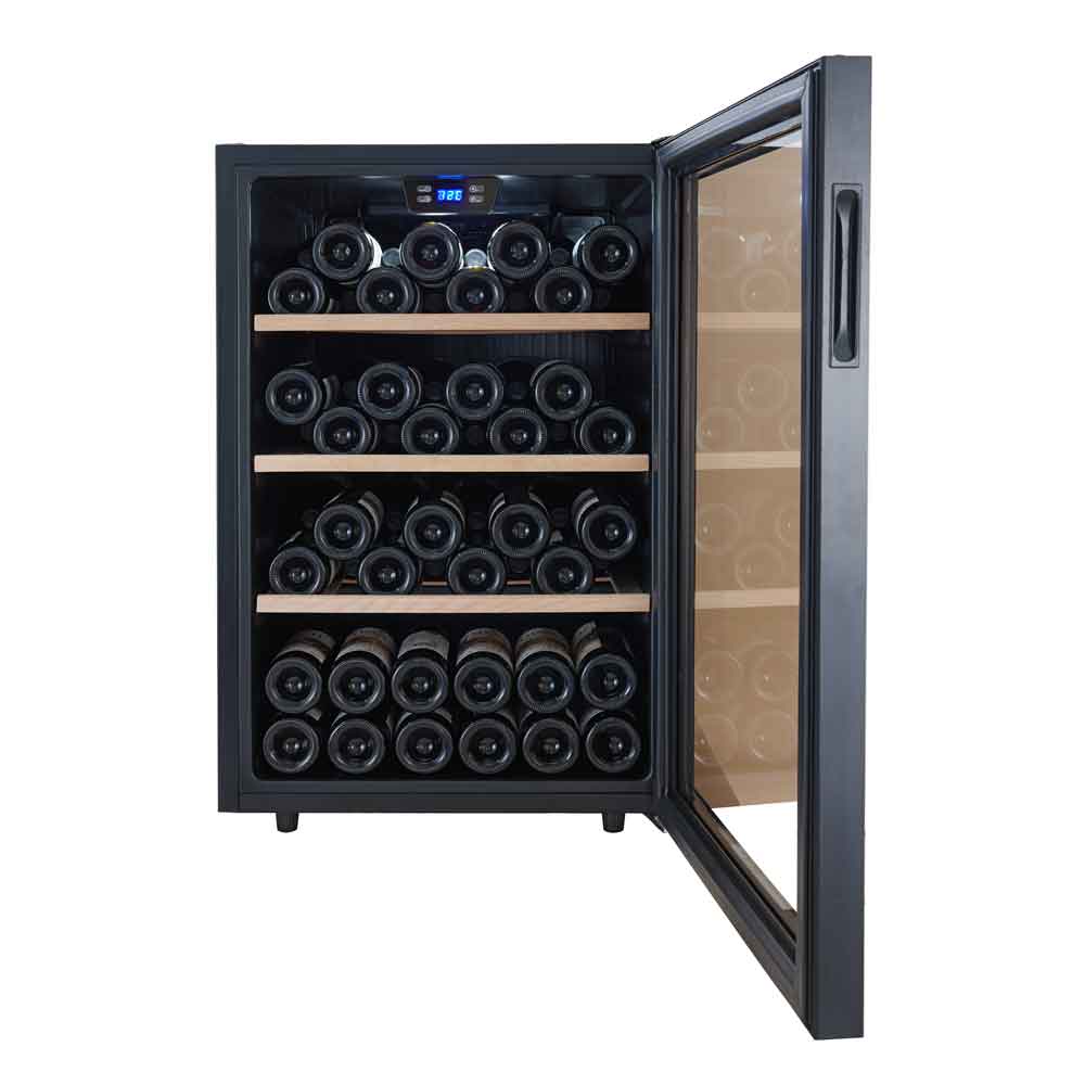 Cavecool Single zone Chill Topaz 62 bottles Black - CC62SB