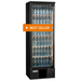 Gamko Bar Fridge Cooler Tall Single Door Glass MG3/300G FULL STUDIO