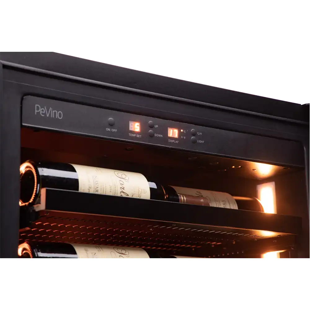 Pevino Dual Zone Imperial Eco 54 Black Bottle - PBI58D-EE-HHB