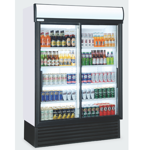 Staycold Fridge SD1360 Wide Double Glass Door
